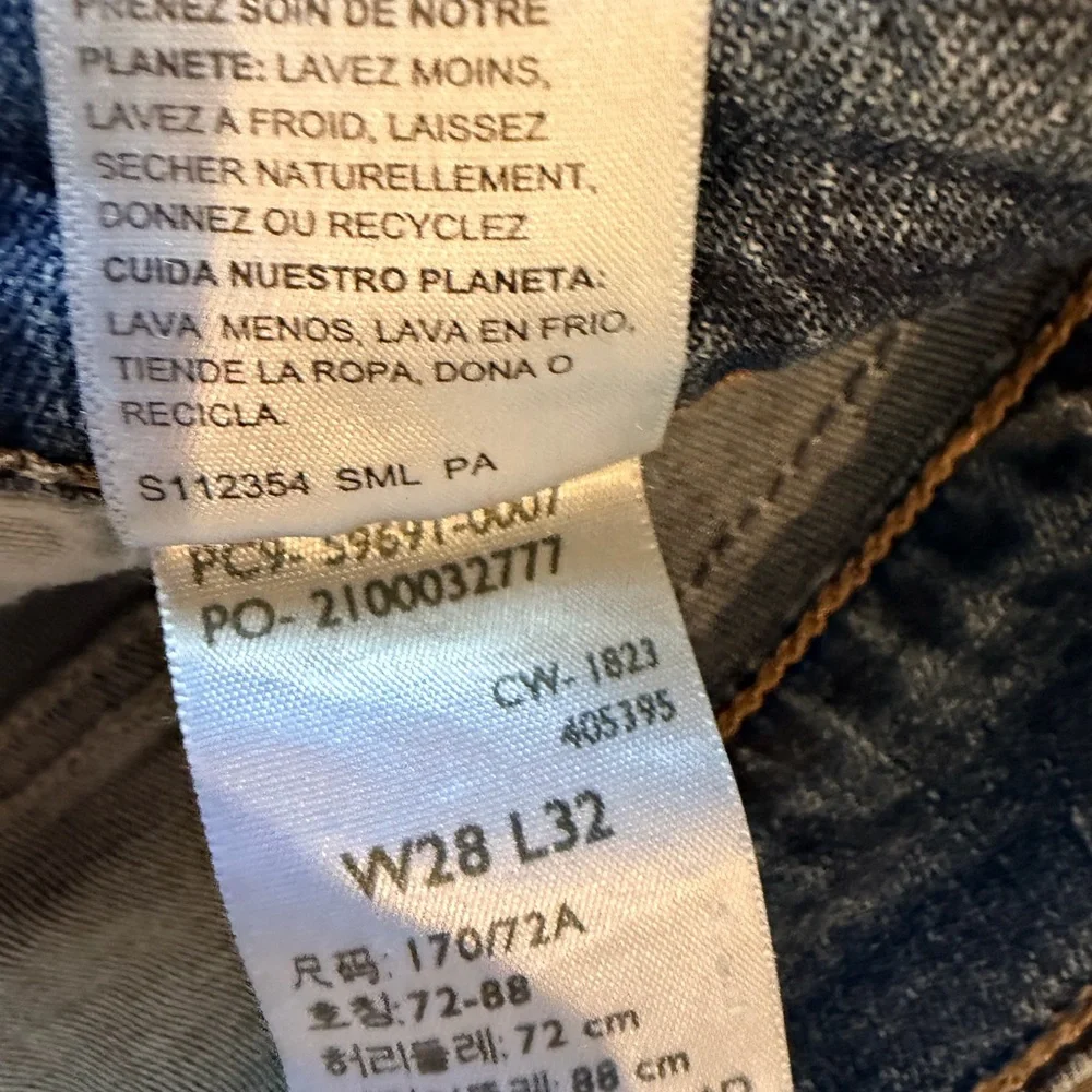 Classic Blue Denim Jeans - Picture 2 of 3